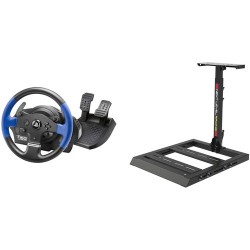 THRUSTMASTER | Thrustmaster T150 Force Feedback Racing Wheel & Next Level Racing Wheel Stand Racer Kit