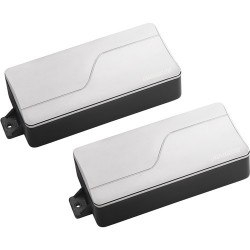 Fishman Fluence Modern Alnico & Ceramic Humbucker Pickup Set for 7-String Guitar (Nickel)