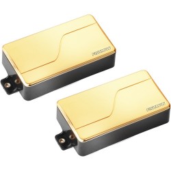 Fishman Fluence Modern Alnico & Ceramic Humbucker Pickup Set for 6-String Guitar (Gold)