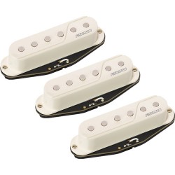 Fishman Fluence Single-Width Pickup for Strat (Set of 3, White)