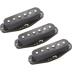 Fishman | Fishman Fluence Single-Width Pickup for Strat (Set of 3, Black)