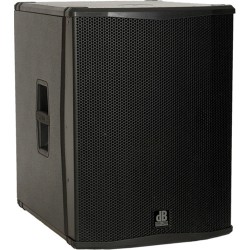 dB Technologies SUB 18H Semi Horn-Loaded Active Class-D Subwoofer (18, Black)