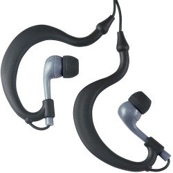 Fitness Technologies UWater Triple Axis Action Stereo Earphones (Black and Gray)