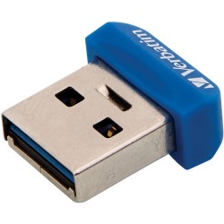 Verbatim | Verbatim 64GB Store 'n' Stay Nano USB 3.0 Flash Drive (Blue)