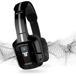 Bluetooth Headphones | Tritton Swarm Mobile Headset (Black)