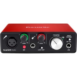 Focusrite | Focusrite Scarlett Solo USB Audio Interface (2nd Generation)