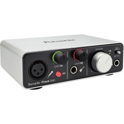 Focusrite | Focusrite iTrack Solo (Lightning) - USB 2.0 Audio Interface for Compatible iPad, Mac, PC