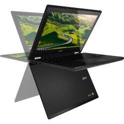 Acer | Acer 11.6 32GB Multi-Touch 2-in-1 Chromebook R 11 (Black)