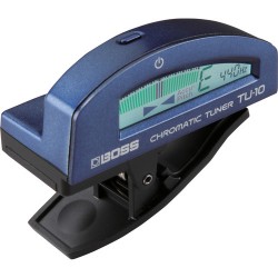 BOSS TU-10 Clip-On Chromatic Tuner (Blue)