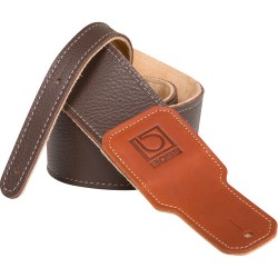 BOSS BSL-30-BRN Leather Instrument Strap, (3.0 Width, Brown)