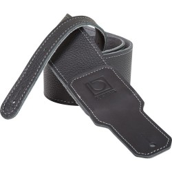 BOSS | BOSS BSL-30-BLK Leather Instrument Strap, (3.0 Width, Black)