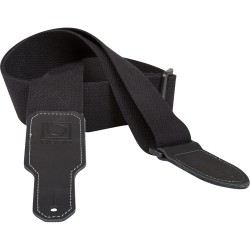 BOSS | BOSS BSC-20-BLK 2 Wide Cotton Instrument Strap (Black)