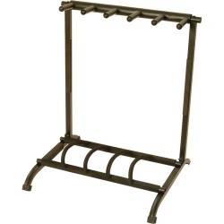 On-Stage | On-Stage GS7561 5-Space Foldable Multi-Guitar Rack Stand