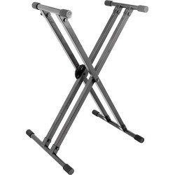 On-Stage | On-Stage KS8291 Ergo-Lok Double-X Lok-Tight Keyboard Stand