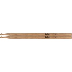 On-Stage Wood Tip Hickory Wood Drum Sticks (Pair)