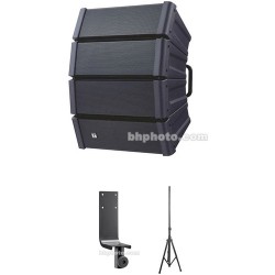 Toa Electronics | Toa Electronics HX-5B Variable Dispersion Array Speaker with Stand Kit (Black)