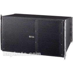 Toa Electronics | Toa Electronics SRA12SWP Weather-Resistant Mid-Sized Line Array 450W Speakers (Black)