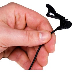 Toa Electronics | Toa Electronics MIC-LP2 Miniature Lavalier Microphone for S4.4 Transmitter Series