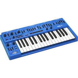 Behringer MS-1-BU Analog Synthesizer with Live Performance Kit (Blue)