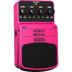 Behringer | Behringer HM300 Heavy Metal Distortion Effect Pedal