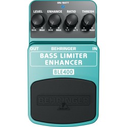 Behringer BLE400 Bass Limiter/Enhancer Effects Pedal