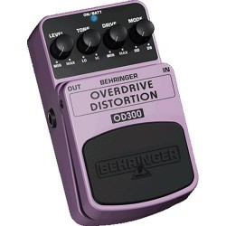 Behringer | Behringer OD300 Overdrive and Distortion Stompbox Effect Pedal