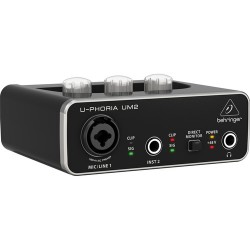 Behringer | Behringer U-PHORIA UM2 2x2 USB Audio Interface