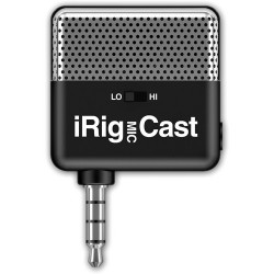 IK Multimedia | IK Multimedia iRig Mic Cast Ultra-Compact Microphone for iOS/Android Devices