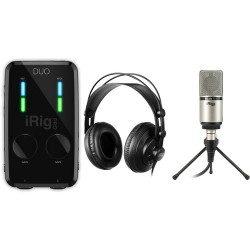 IK Multimedia | IK Multimedia iRig Pro Duo Studio Suite - Music Production Bundle