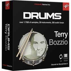 IK Multimedia | IK Multimedia Terry Bozzio Drums - SampleTank 3 Virtual Instrument (Download)