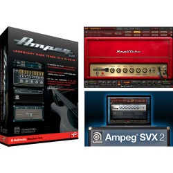 IK Multimedia | IK Multimedia Ampeg SVX 2 Power DUO Bundle - Guitar & Bass Amplifier and Cabinet Emulation Software (Download)