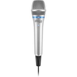 IK Multimedia iRig Mic HD Digital Condenser Microphone for iOS/Mac/Windows (Silver)