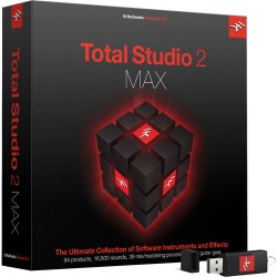 IK Multimedia | IK Multimedia Total Studio Bundle 2 MAX - Software for Audio Production, Mixing & Mastering (Full Version, Boxed)