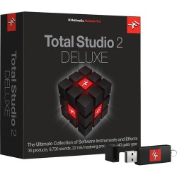 IK Multimedia Total Studio Bundle 2 Deluxe - Software for Audio Production, Mixing & Mastering (Crossgrade, Download)