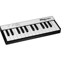 IK Multimedia | IK Multimedia iRig Keys Mini MIDI Controller for iPhone, iPod touch, iPad & Mac/PC