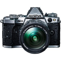 Olympus OM-D E-M5 Mark II Mirrorless Micro Four Thirds Digital Camera with 14-150mm f/4-5.6 Lens Kit (Silver)