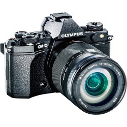 Olympus OM-D E-M5 Mark II Mirrorless Micro Four Thirds Digital Camera with 14-150mm f/4-5.6 Lens Kit (Black)