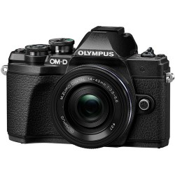 OLYMPUS | Olympus OM-D E-M10 Mark III Mirrorless Micro Four Thirds Digital Camera with 14-42mm EZ Lens (Black)