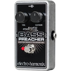 Electro-Harmonix | Electro-Harmonix Bass Preacher Compressor/Sustainer Pedal