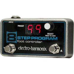 Electro-Harmonix | Electro-Harmonix 8-Step Remote Preset Foot Controller for 8-Step Program Pedal