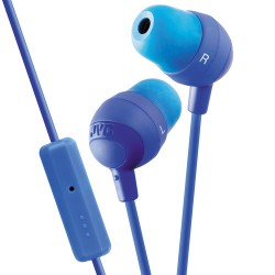 JVC HA-FR37 Marshmallow Inner-Ear Headphones (Blue)