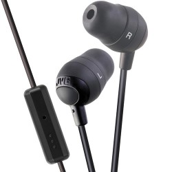 JVC | JVC HA-FR37 Marshmallow Inner-Ear Headphones (Black)