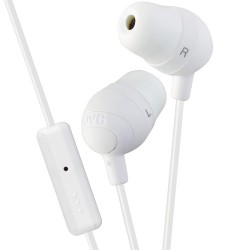 JVC HA-FR37 Marshmallow Inner-Ear Headphones (White)