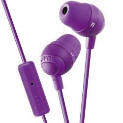 JVC HA-FR37 Marshmallow Inner-Ear Headphones (Violet)