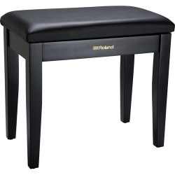 Roland RPB-100 Piano Bench with Storage Compartment (Satin Black)