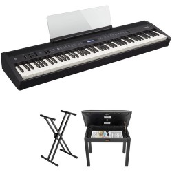 Roland FP-60 88-Key Digital Piano and Value Kit (Black)