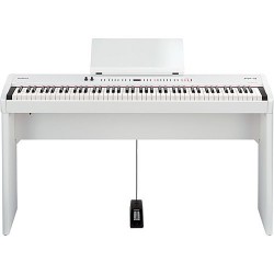 Roland | Roland KSC-44 - Stand for FP-4F, FP-7F, FP-50 Digital Pianos (White)