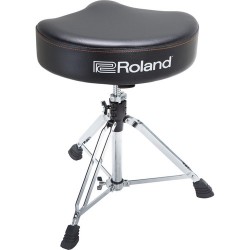 Roland Saddle Drum Throne with Rugged Vinyl Seat