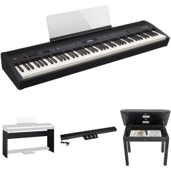 Roland FP-60 88-Key Digital Piano with Home/Studio Kit (Black)