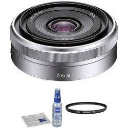 Sony E 16mm f/2.8 Lens with Accessories Kit